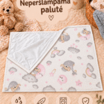 Neperšlampama palutė pervystymui kūdikiams -
rudas meškutis