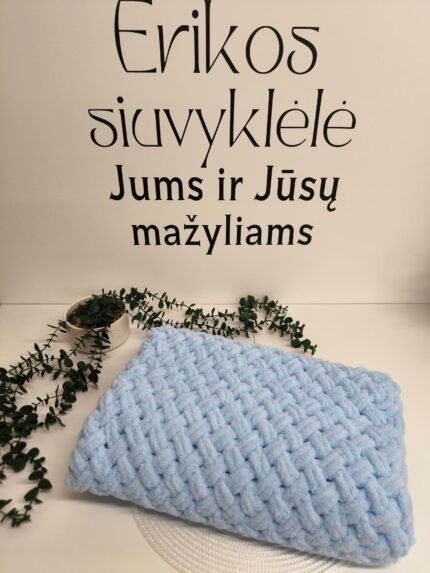 Puffy pledukas "Žydras"