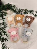 Rankų darbo barškučiai meškučiai