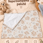 Neperšlampama palutė pervystymui kūdikiams