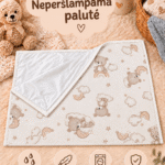 Neperšlampama palutė pervystymui kūdikiams