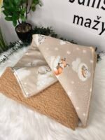 Medvilne/tedi pledukas su pašiltinimu - Image 2