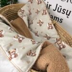 Medvilne/tedi pledukas su pašiltinimu
