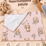Neperšlampama palutė pervystymui kūdikiams -
meškute