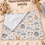 Neperšlampama palutė pervystymui kūdikiams