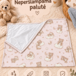 Neperšlampama palutė pervystymui kūdikiams